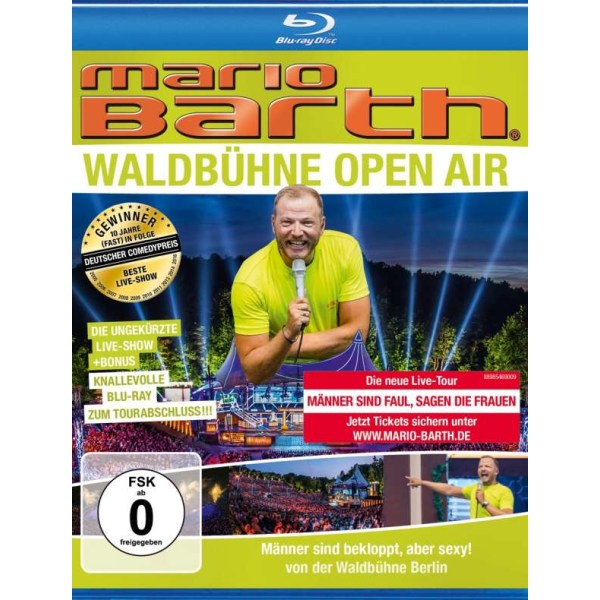 Mario Barth: Männer sind bekloppt, aber sexy (Waldbühne Open Air) (Blu-ray) - Sony Music Entertainment Germany GmbH 88985469009 - (Blu-ray Video / Sonstige / unsortiert)