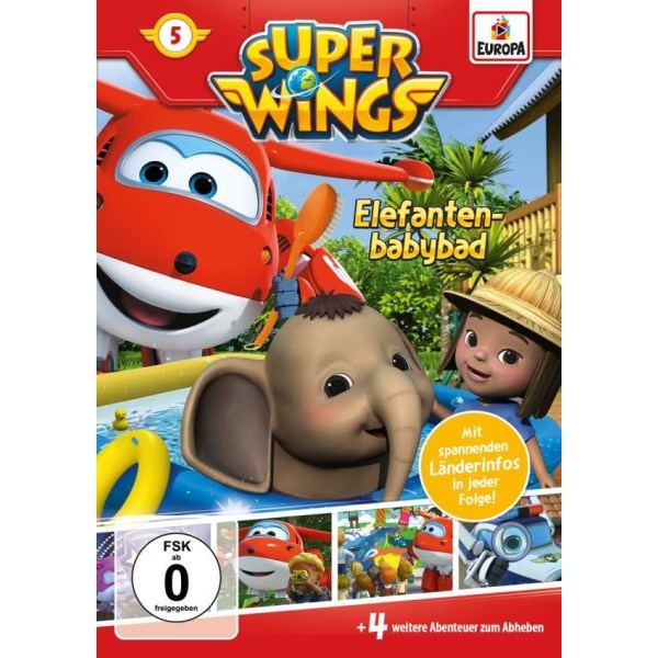 Super Wings Vol. 5: Elefantenbabybad - Europa 88985465669 - (DVD Video / Sonstige / unsortiert)