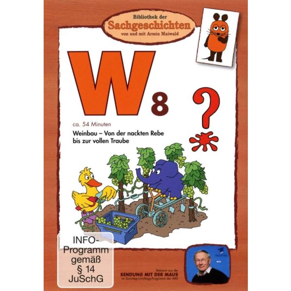 Bibliothek der Sachgeschichten - W8 (Weinbau) - Q Rious 1088253BDS - (DVD Video / Kinderfilm)