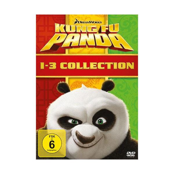 Kung Fu Panda 1-3 Collection (DVD) 3Disc Dreamworks - Universal Pictures Germany GmbH 8314795 - (DVD Video / ANIMATION)