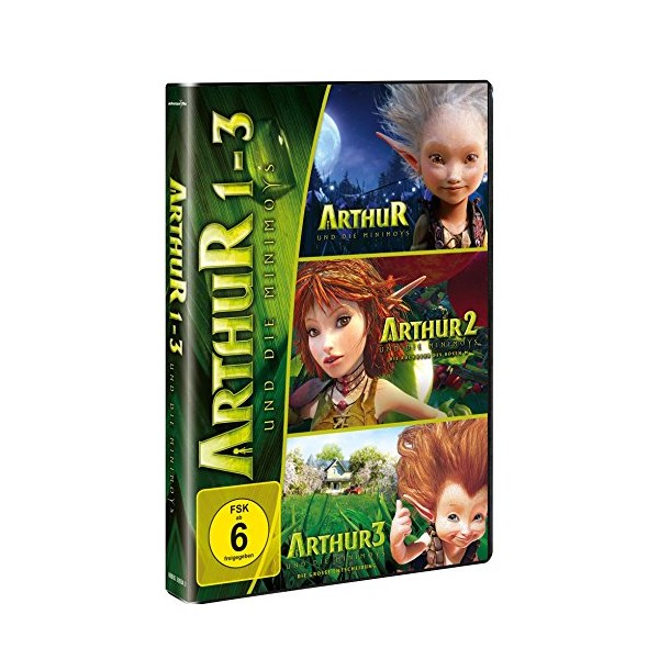 Arthur und die Minimoys  1-3 BOX (BR) Min: 299/DD5.1/WS - LEONINE 0000AN70186 - (Blu-ray Video / ANIMATION)