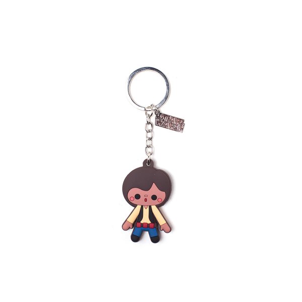 Star Wars - Han Solo Rubber Keychain - Difuzed KE080705STW - (Small Accessories / Gummi Schlüsselanhänger)