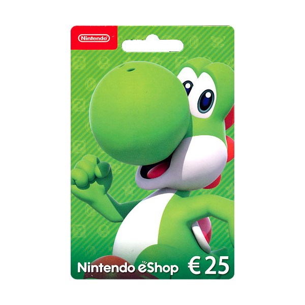 Nintendo  Card  25 Euro NEU Verkauf erfolgt im Namen u. auf Rechnungdes Gutscheinausstellers - Nintendo  - (Sonderartikel / Code-Card)