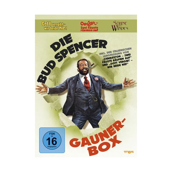 Bud Spencer Gauner BOX (DVD) 3Disc Min: /DD/WS - LEONINE UF01285 - (DVD Video / Action/Komödie)