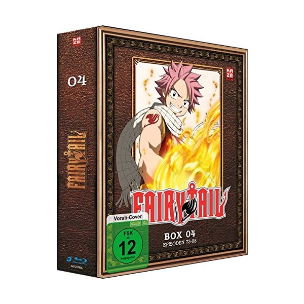 Fairy Tail: TV-Serie - Box #4 (DVD) 4Disc, Episoden 73-98 - AV-Vision AV2774 - (DVD Video / Anime)