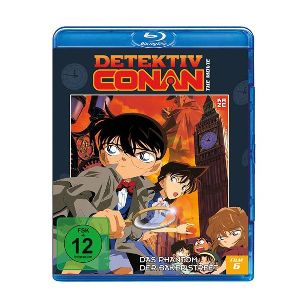 Detektiv Conan #6 (BR) Das Phantom d... Das Phantom der Baker Street - AV-Vision AV3015 - (Blu-ray Video / Zeichentr.)