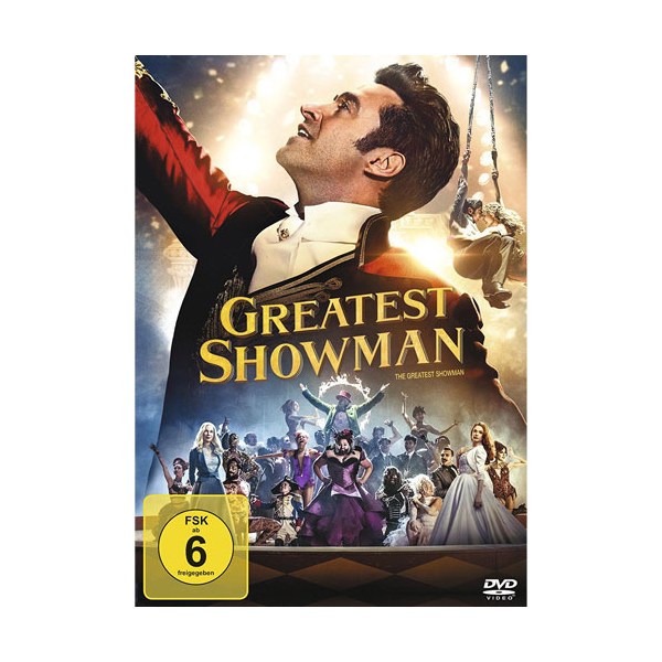 Greatest Showman, The (DVD)  Min: 105/DD5.1/WS - LEONINE Distribution GmbH D080160DSM01 - (DVD Video / Musical)