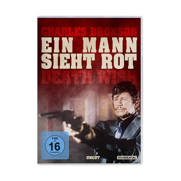 Ein Mann sieht rot (DVD) Original UNCUT Min: /DD/WS - STUDIOCANAL GmbH 506581 - (DVD Video / Action)