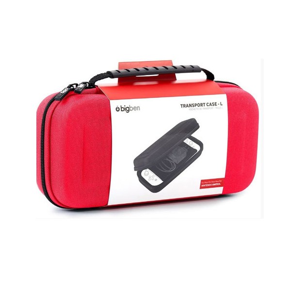 Switch Tasche Classic  XL  red - Bigben Interactive BB365177 - (Nintendo Switch Hardware / Zubehör)