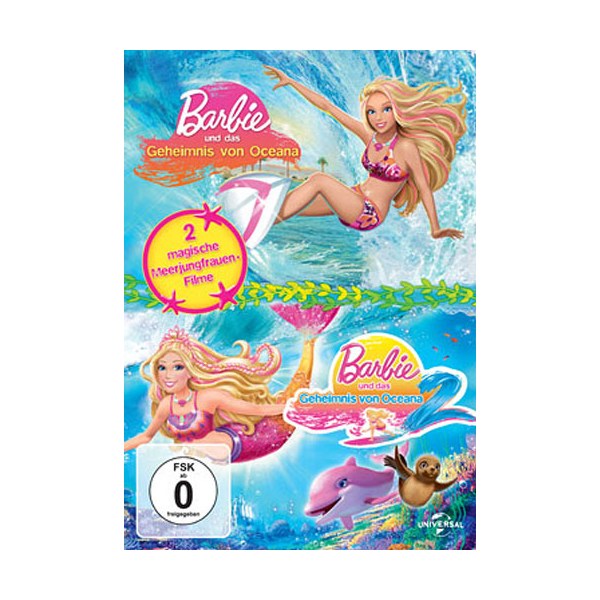 Barbie: Geheimnis von Oceana 1&2 (DVD) Doppelset, 2 Disc - Universal Picture 8293113 - (DVD Video / ANIMATION)