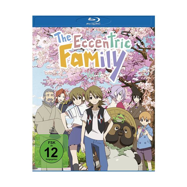 Eccentric Family, The - Vol. 1.2 (BR) Min: 165/DD5.1/WS - LEONINE UF04951 - (Blu-ray Video / Anime)