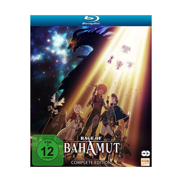 Rage of Bahamut: Genesis (BR) Compl.-Ed. Min: 299/DD/WS   Schuber - KSM K5696 - (Blu-ray Video / Anime)