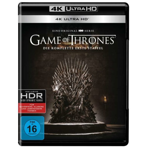 Game of Thrones Season 1 (Ultra HD Blu-ray) - WARNER HOME 1000721175 - (Ultra HD Blu-ray / sonstige / unsoriert)