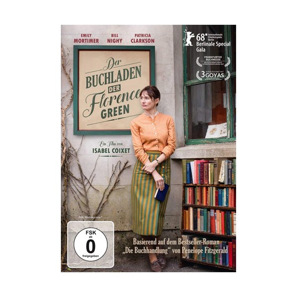 Buchladen der Florence Green, Der (DVD) Min: 107/DD5.1/WS      Capelight - capelight Pictures 6418360 - (DVD Video / Drama)