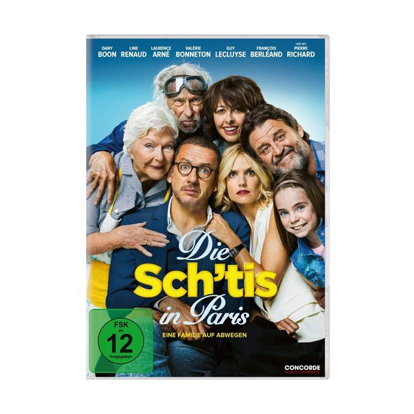 Schtis in Paris (DVD) Eine Familie... Min: 95/DD5.1/WS       ...auf Abwegen - Concorde 20339 - (DVD Video / Komödie)