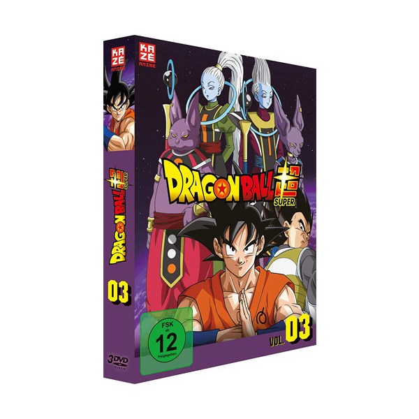 Dragonball Super - 3. Arc (DVD) 3Disc Universum 6, Episoden 28-46 - AV-Vision  - (DVD Video / Anime)