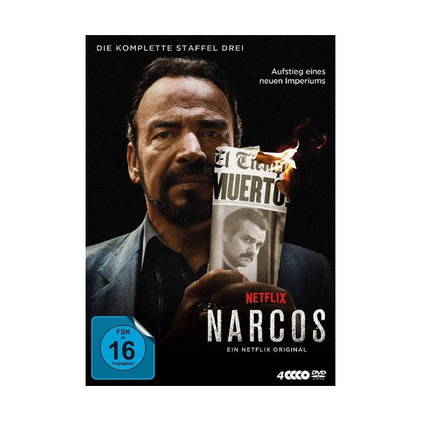 Narcos - Staffel 3 (DVD)Min: 511 - Polyband & Toppic 7776836POY - (DVD Video / TV-Serie)