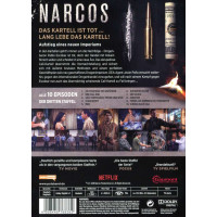 Narcos - Staffel 3 (DVD)Min: 511 - Polyband & Toppic 7776836POY - (DVD Video / TV-Serie)