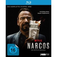 Narcos - Staffel 3 (BR)Min: 532 - WVG Medien 7736532POY -...