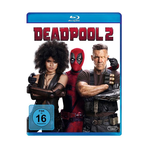 Deadpool #2 (BR) Min: 123/DD5.1/WS - Fox D083292BSM01 - (Blu-ray Video / Action)