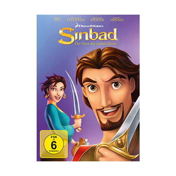 Sinbad - Der Herr der sieben Meere (DVD) Min: 82/DD5.1/WS Dreamworks, Neuauflage - Universal Picture  - (DVD Video / ANIMATION)