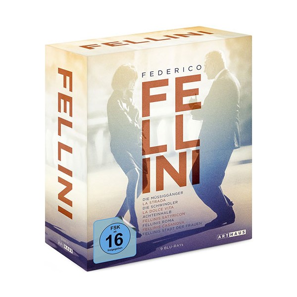 Federico Fellini Edition (BR) 10 Disc - STUDIOCANAL  - (Blu-ray Video / Sammlung)