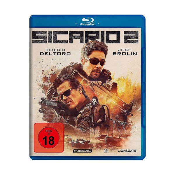 Sicario #2 (BR) Min:  /DD5.1/WS - STUDIOCANAL 506125 - (Blu-ray Video / Action)