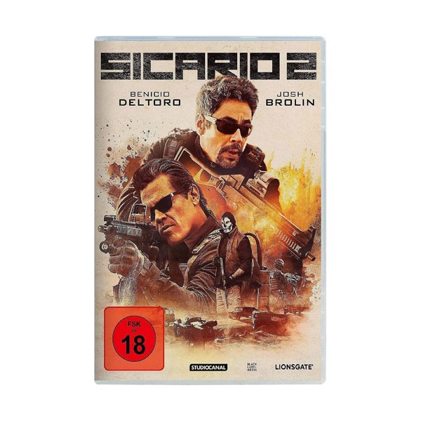 Sicario #2 (DVD) Min:  /DD5.1/WS - STUDIOCANAL 506124 - (DVD Video / Action)