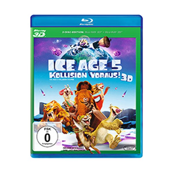 Ice Age #5 - Kollision Voraus! (BR) Min: /DD5.1/WS  Artwork Refresh - Fox  - (Blu-ray Video / Zeichentr.)