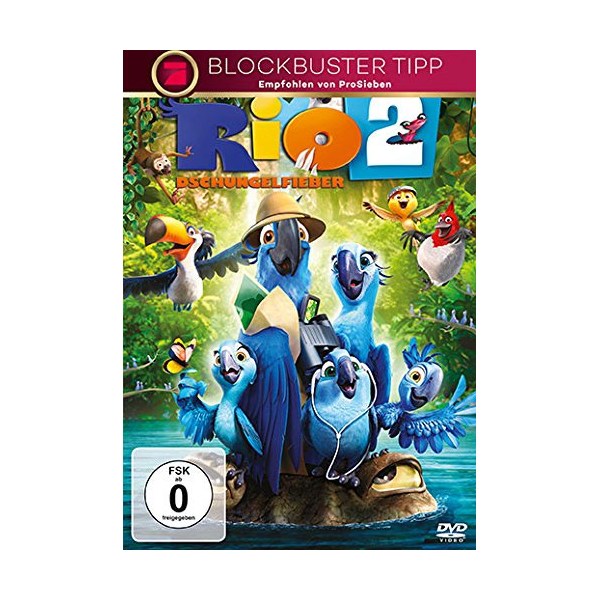 RIO #2 - Dschungelfieber (DVD) Min: 102/DD5.1/WS   Artwork Refresh - Fox D055562DSM01 - (DVD Video / ANIMATION)