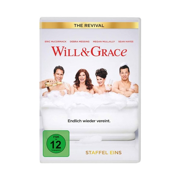 Will & Grace - Staffel 1 (DVD) 3Disc Min: /DD5.1/WS  16 Episoden (Revival) - Universal Picture  - (DVD Video / TV-Serie)