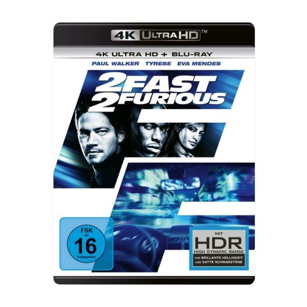 Fast 2 Furious, 2 (UHD+BR) 2Disc Min: 108DD5.1WS 4K Ultra - Universal Picture  - (Ultra HD Blu-ray / sonstige / unsoriert)