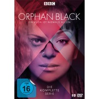 Orphan Black - Kompl. Serie (DVD) 15Disc Min: 2250/DD/WS...