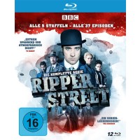 Ripper Street  Kompl. Serie (BR) 10Disc Min: 2040/DD/WS...