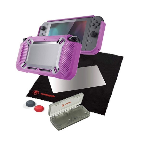 Switch Pack Tough:Kit pink - Snakebyte  - (Nintendo Switch Hardware / Zubehör)