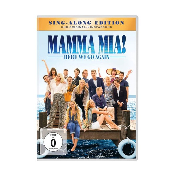 Mamma Mia! #2 - Here we go again! (DVD) Min: 114/DD5.1/WS - Universal Picture  - (DVD Video / Komödie)