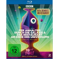 Per Anhalter durch die Galaxis 1&2 (BR) Restaurant am Ende des Universums, -DP- - LEONINE  - (Blu-ray Video / Science Fiction)