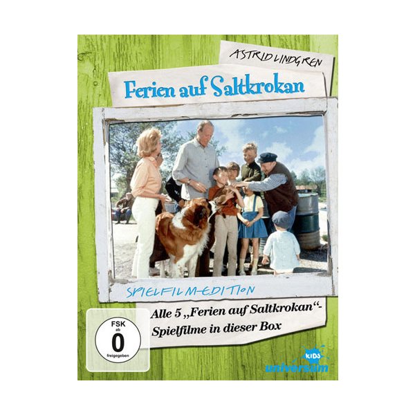 Astrid Lindgren: Ferien auf S.. BOX(DVD) Sammler Edition, Ferien auf Saltkrokan5Disc, Min: 460/DD/VB - LEONINE  - (DVD Video / Family)