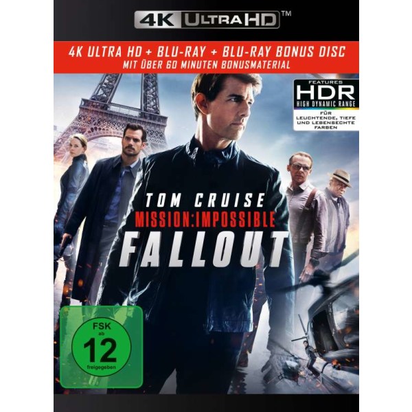 Mission: Impossible #6 - Fallout 4K(UHD) Min: 147DD5.1WS - ParamountCIC  - (Ultra HD Blu-ray / sonstige / unsoriert)