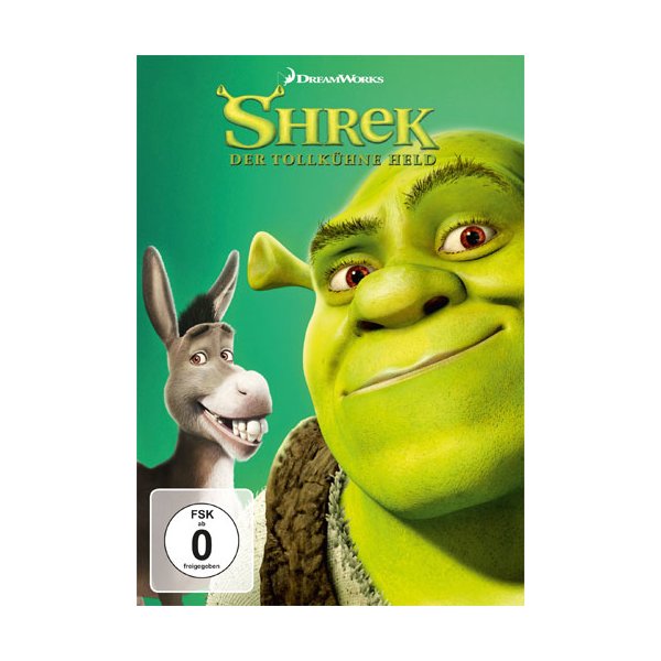 Shrek #1 (DVD) Der tollkühne Held Min: 86/DD5.1/WS Dreamworks, Neues Cover - Universal Picture  - (DVD Video / ANIMATION)