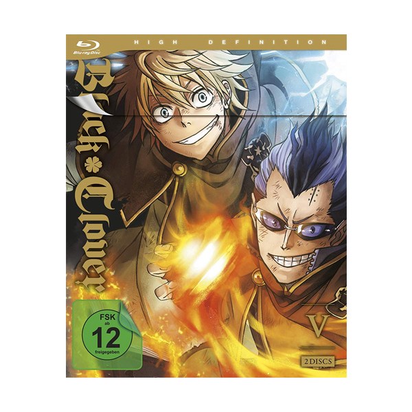 Black Clover - Vol. #5 (BR) 2Disc Episoden 40-51 - AV-Vision  - (Blu-ray Video / Anime)