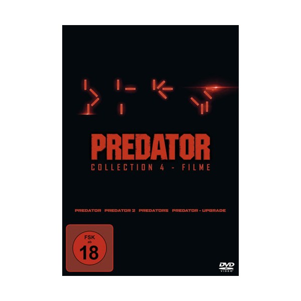 Predator 1-4 BOX (DVD) 4Disc Collection - Fox  - (DVD Video / Action)