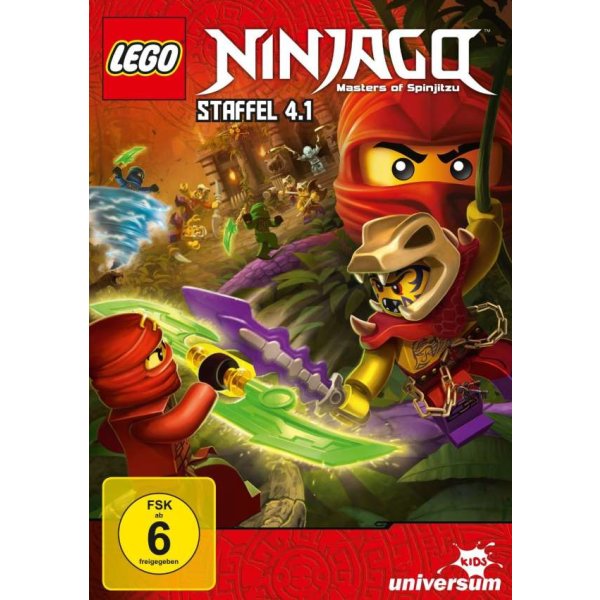 LEGO Ninjago 4 Box 1 - Universum Film GmbH 88875062329 - (DVD Video / Sonstige / unsortiert)