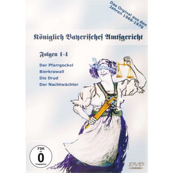 Königlich Bayerisches Amtsgericht Folgen 01-04 - Bayerischer Rundfunk  - (DVD Video / Komödie)