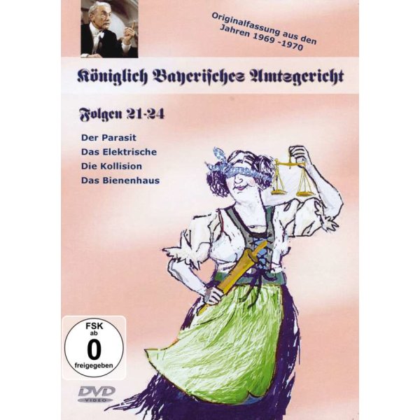 Königlich Bayerisches Amtsgericht Folgen 21-24 - Bayerischer Rundfunk  - (DVD Video / Komödie)