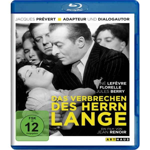 Das Verbrechen des Herrn Lange (Blu-ray) - STUDIOCANAL GmbH  - (Blu-ray Video / Komödie)