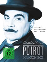 Agatha Christies Hercule Poirot Collectors Box (Komplette Serie) - WVG Medien GmbH 7776834POY - (DVD Video / Drama / Tragödie)