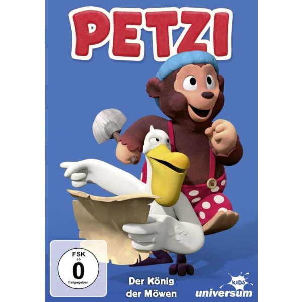 Petzi DVD 2: Der König der Möwen -   - (DVD Video / Sonstige / unsortiert)