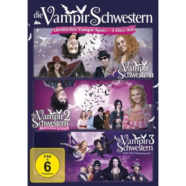 Die Vampirschwestern 1-3 - Sony Pictures Home Entertainment GmbH  - (DVD Video / Abenteuer)