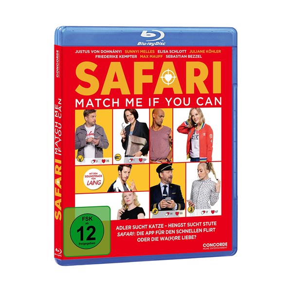 Safari - Match me if you can (BR) Min: 110/DD5.1/WS - Concorde  - (Blu-ray Video / Komödie)